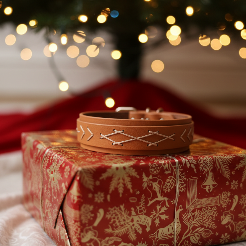 Native biothane Halsband - duurzaam en waterproof - Dazzling Dog