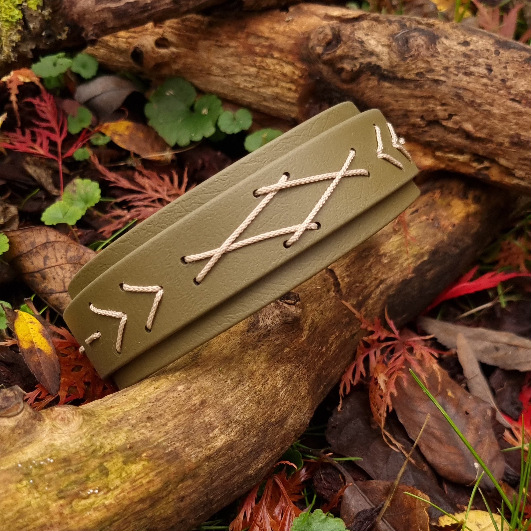 Native biothane Halsband - duurzaam en waterproof - Dazzling Dog