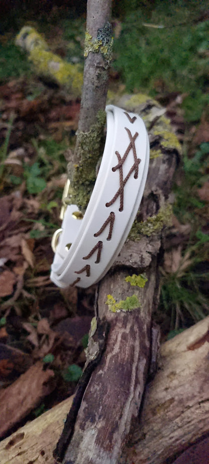 Native hondenhalsband - Wit - Dazzling Dog