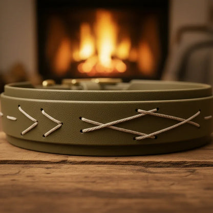 Native hondenhalsband - olijf - Dazzling Dog