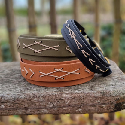 Native biothane Halsband - duurzaam en waterproof - Dazzling Dog