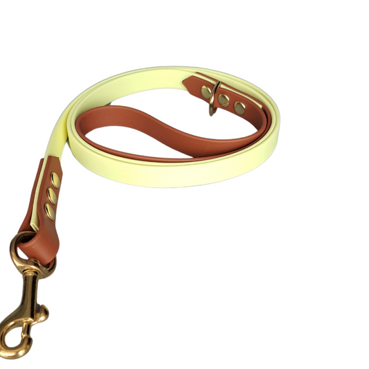waterproof geel bruine leiband